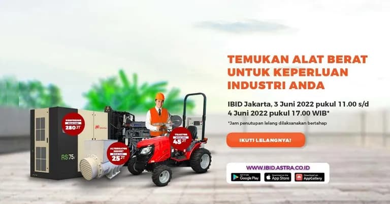 Cari Traktor Pertanian Terbaik? Ikuti Lelang Traktor TYM Hanya di IBID!
