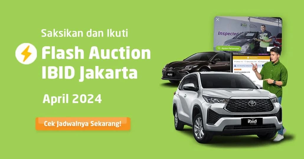 Jadwal Lelang Flash Auction IBID Jakarta April 2024
