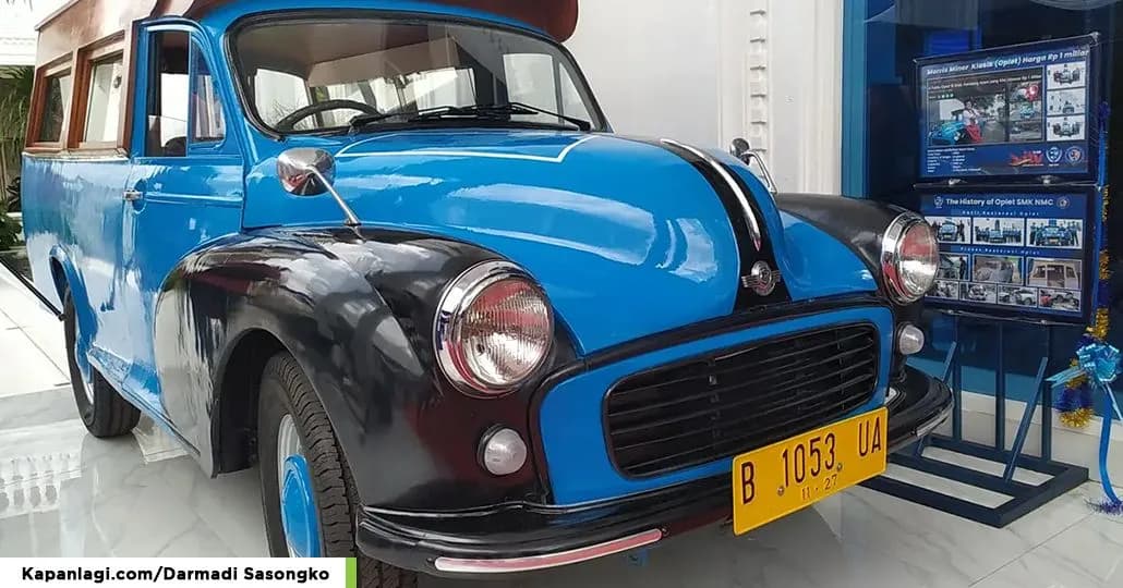 Mengintip Spek Morris Minor Oplet 'Si Doel'