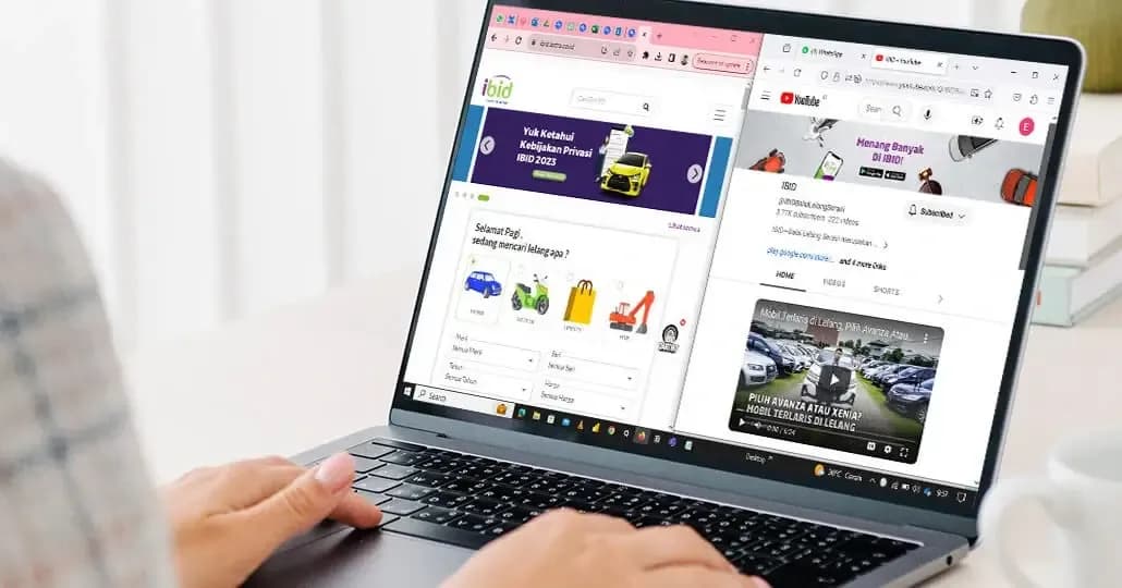 Cara Split Layar Laptop Windows 10 dan Macbook, biar Sat Set