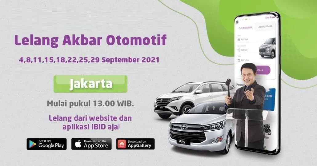 Jadwal Lelang Akbar & Lokasi Baru IBID Jakarta September 2021