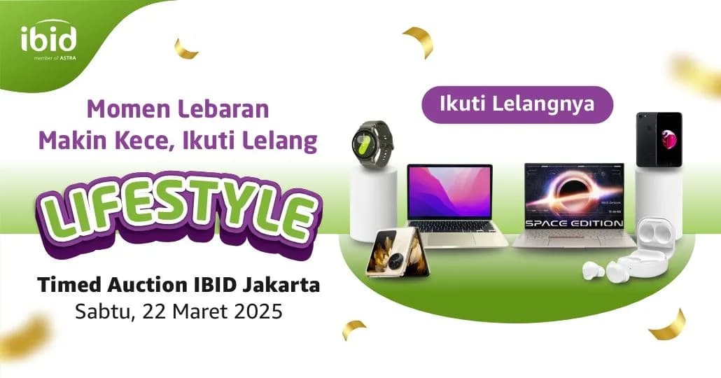 Lelang Lifestyle IBID Jakarta Maret 2025