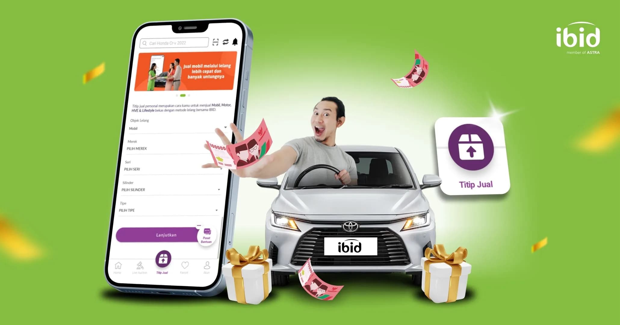 Jual Mobil Bekas. (PT Balai Lelang Serasi)