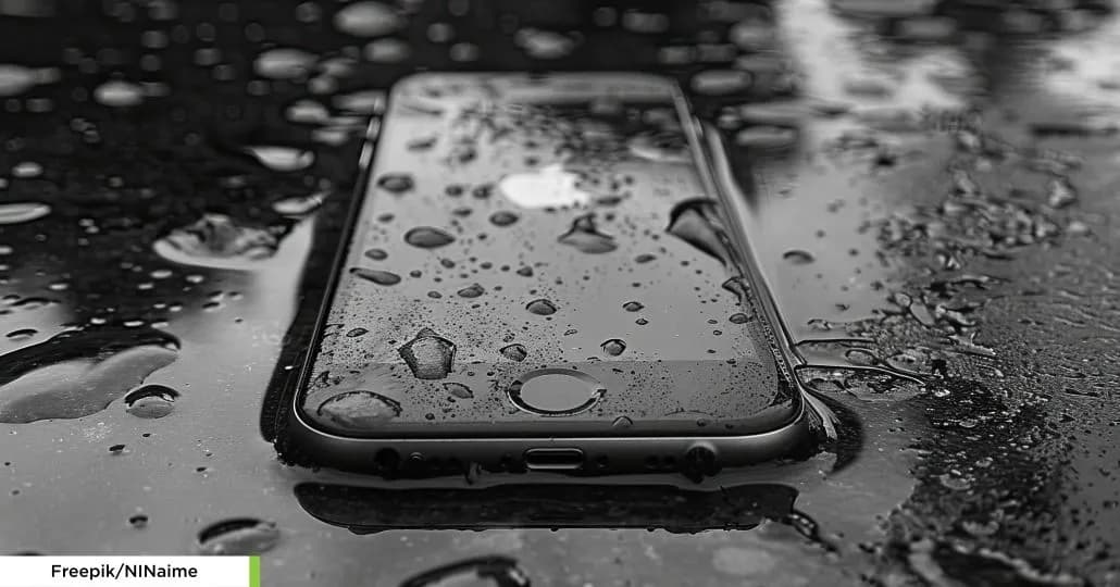 HP Kemasukan Air. (Freepik/NINaime)