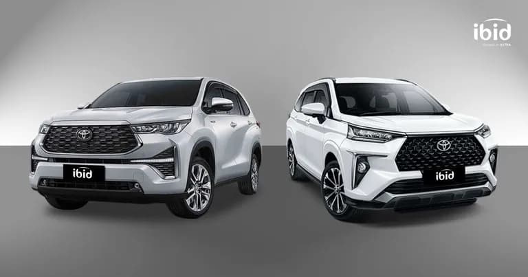 Toyota Innova dan Veloz. (PT Balai Lelang Serasi)