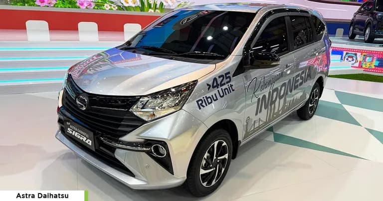 Daihatsu Sigra Facelift 2025. (Astra Daihatsu)
