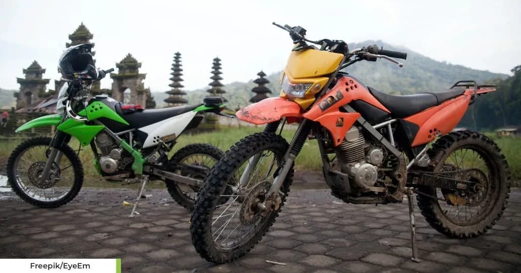 Deretan Motor Trail. (Freepik/EyeEm)