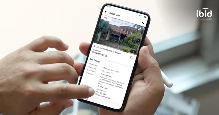 Lelang Properti melalui Smartphone. (PT Balai Lelang Serasi)