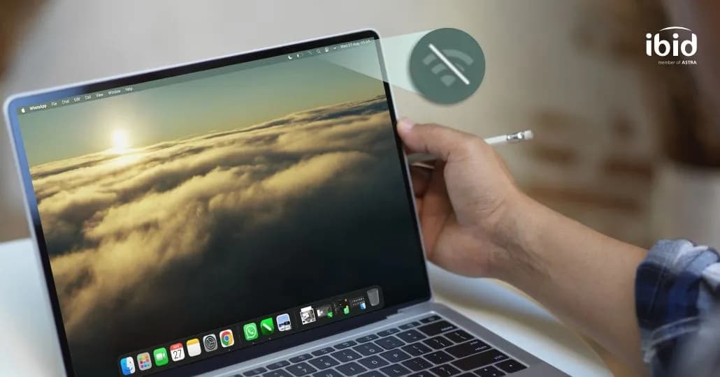 WiFi Laptop Hilang. (PT Balai Lelang Serasi)