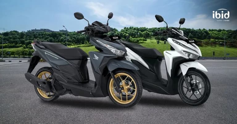 Honda Vario Bekas. (PT Balai Lelang Serasi)