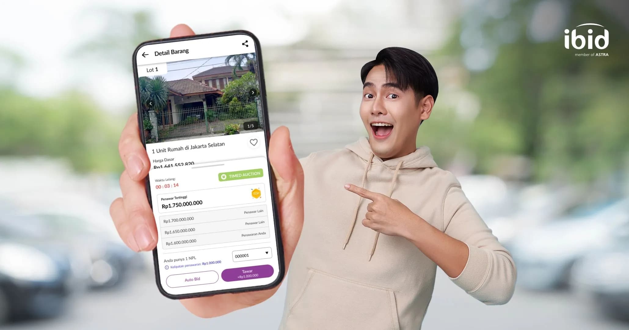 Ikut Lelang Rumah Online. (PT Balai Lelang Serasi)