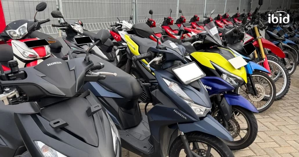 Pool motor bekas IBID. (PT Balai Lelang Serasi)