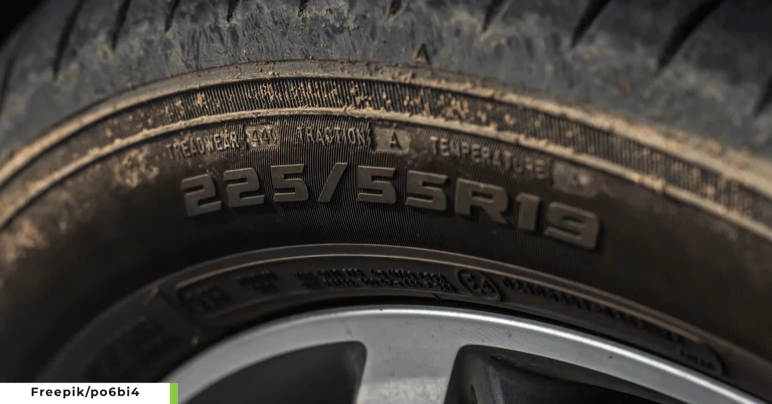 Kode ban mobil bekas. (Freepik/po6bi4)