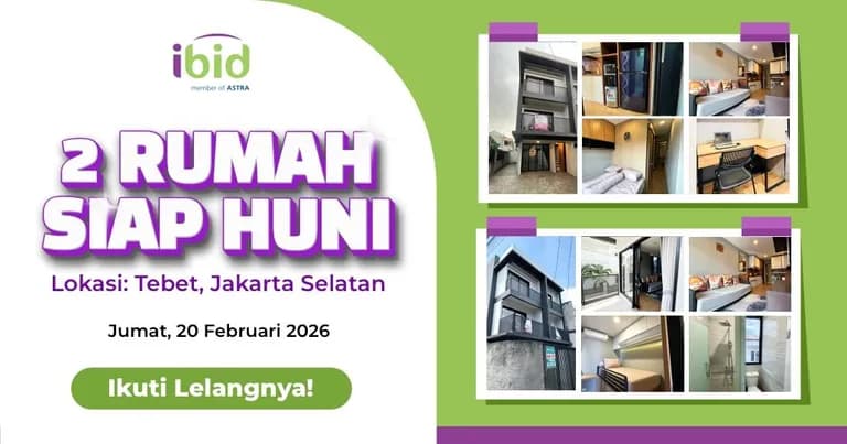 Unit Rumah Lelang Tebet. (PT Balai Lelang Serasi)