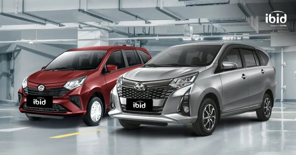 Mobil Calya dan Sigra Bekas. (PT Balai Lelang Serasi)