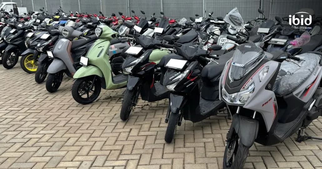 Motor Lelang Jakarta. (PT Balai Lelang Serasi)