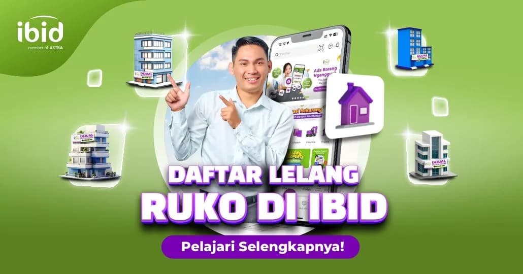 Lelang Ruko Jakarta. (PT Balai Lelang Serasi)