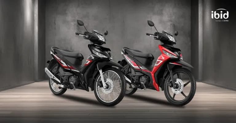 Motor Supra X Bekas. (PT Balai Lelang Serasi)