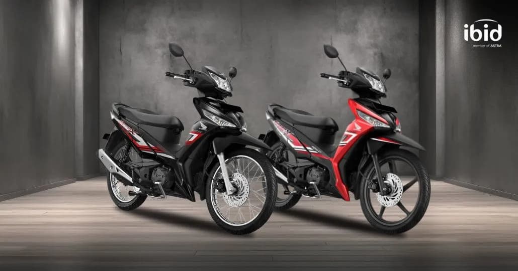 Motor Supra X Bekas. (PT Balai Lelang Serasi)