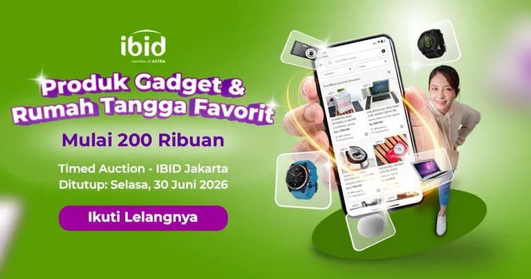 Lelang Lifestyle IBID Jakarta 30 Juni 2026