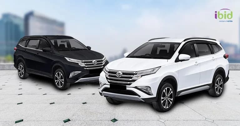 Mobil Terios Bekas. (PT Balai Lelang Serasi)