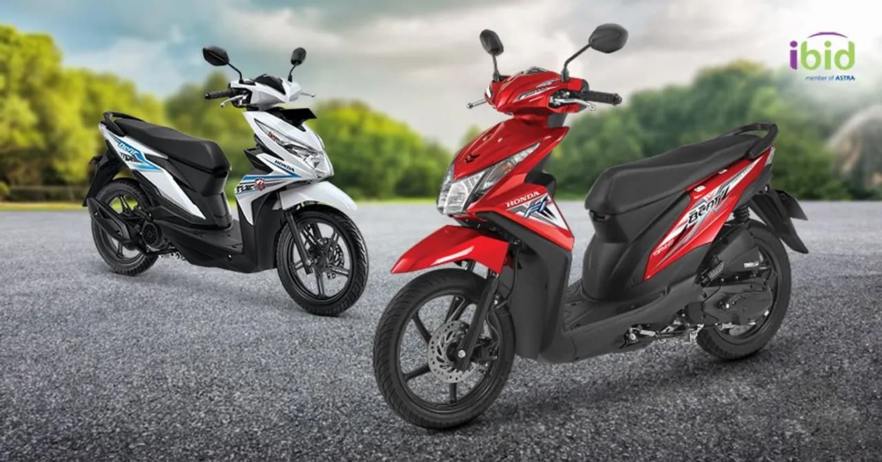 Motor Beat Bekas. (PT Balai Lelang Serasi)