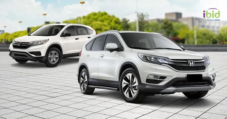 Mobil CR-V Bekas. (PT Balai Lelang Serasi)
