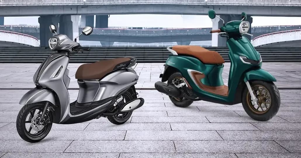 Adu Irit Yamaha Grand Filano & Honda Stylo 160, Pilih Mana?