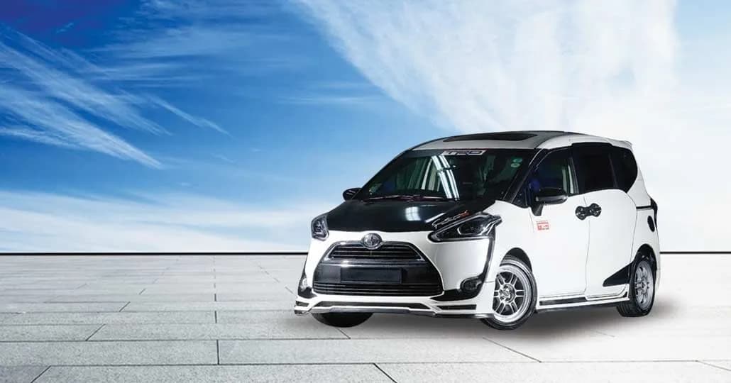 Makin Garang, Modifikasi Sienta Ini Gunakan Pelek Enkei dan Body Kit M's Speed