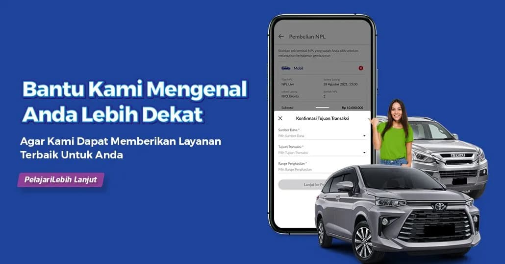 Lakukan Konfirmasi Tujuan Transaksi saat Beli NPL IBID