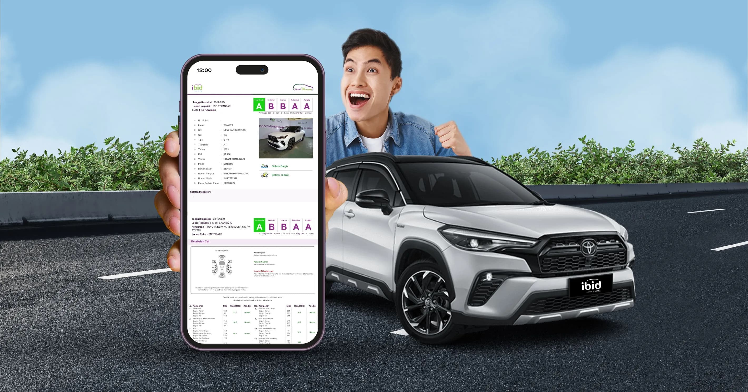 Cara Cek Laporan Hasil Inspeksi Mobil IBID