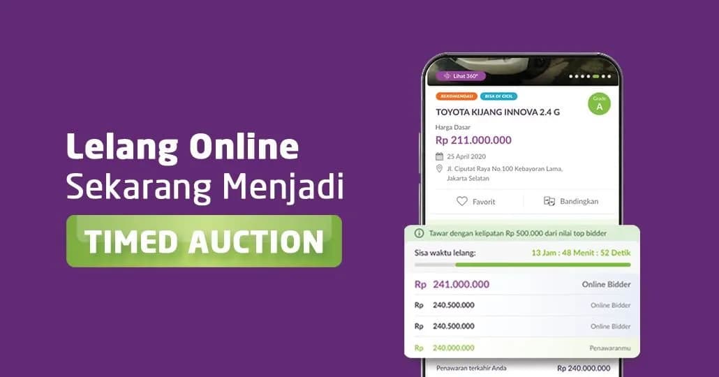 Catat Perbedaan Live Auction dan Timed Auction di IBID