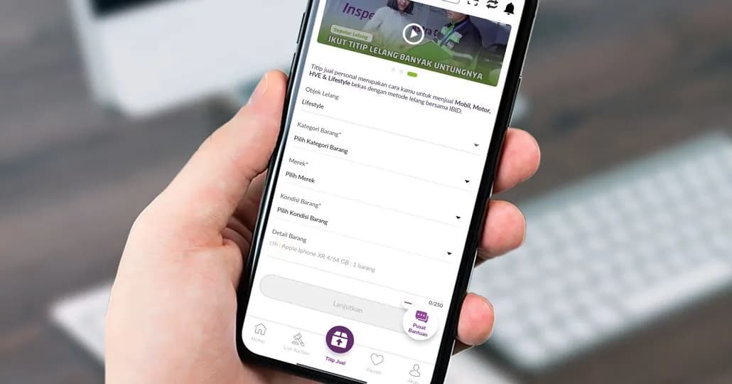Cara Baru Jual Gadget di Lelang IBID