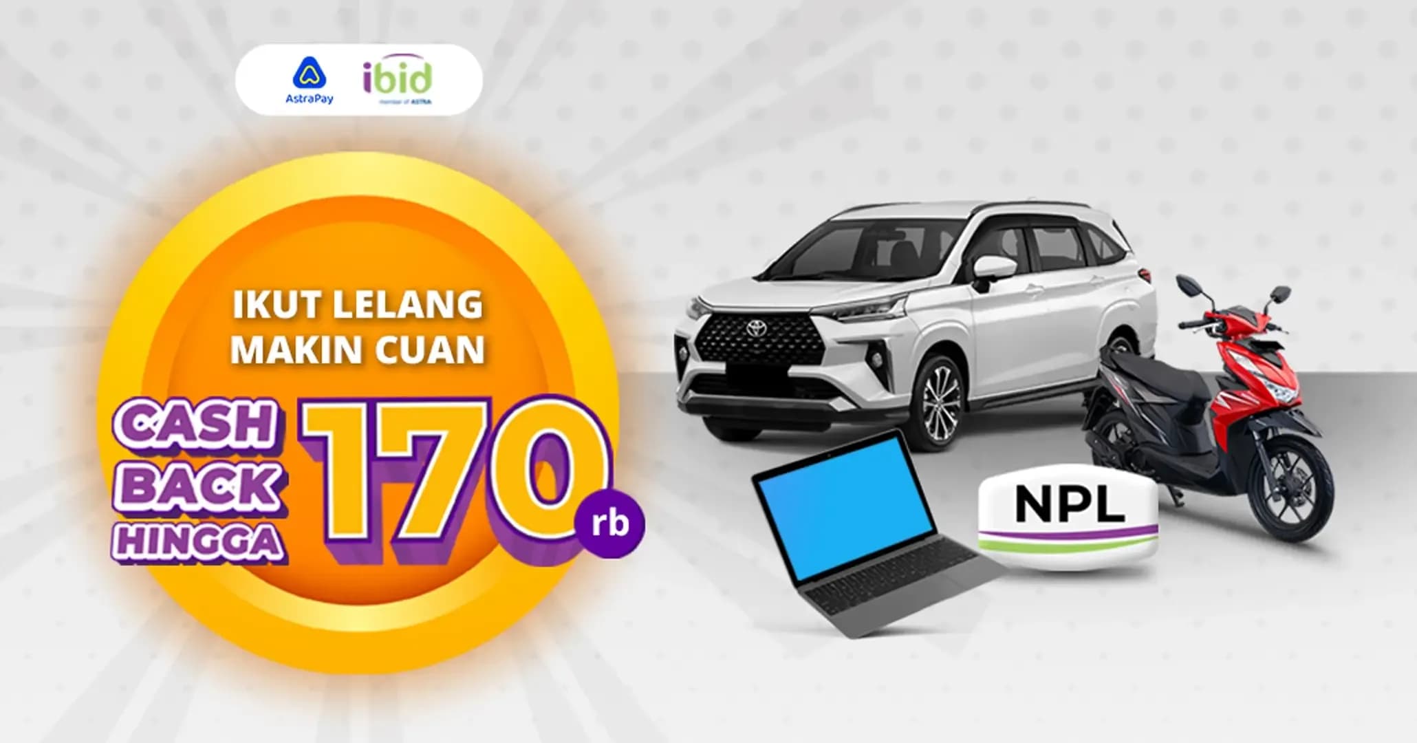 Cashback 170 Ribu untuk Transaksi NPL IBID, Jangan Lewatkan!
