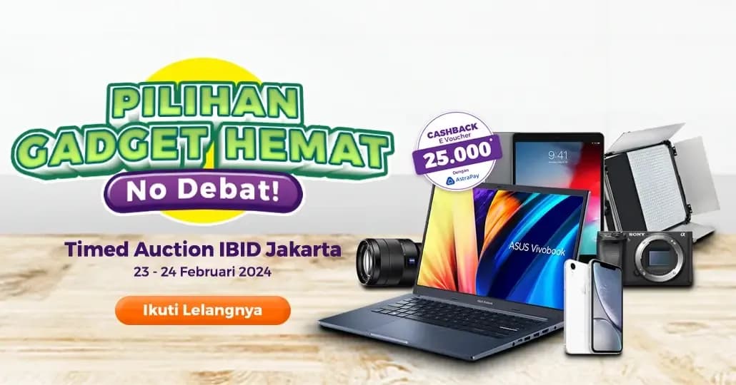 Tambah Koleksi Gadget dengan Ikut Lelang Lifestyle IBID Jakarta