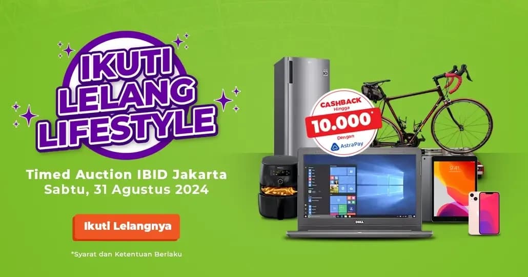 Yuk, Menangkan iPhone 13 di Lelang Lifestyle IBID Jakarta