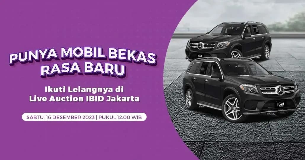 Tambak Koleksi Mobil Mewah dengan Ikut Lelang Mercedes Benz GLS 400 3.0