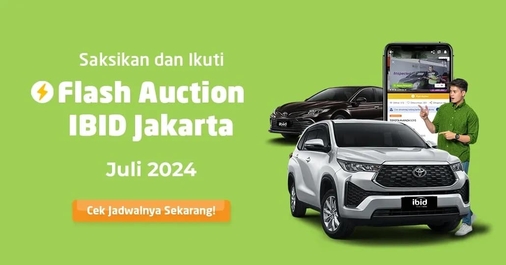 Jadwal Lelang Flash Auction IBID Jakarta Juli 2024
