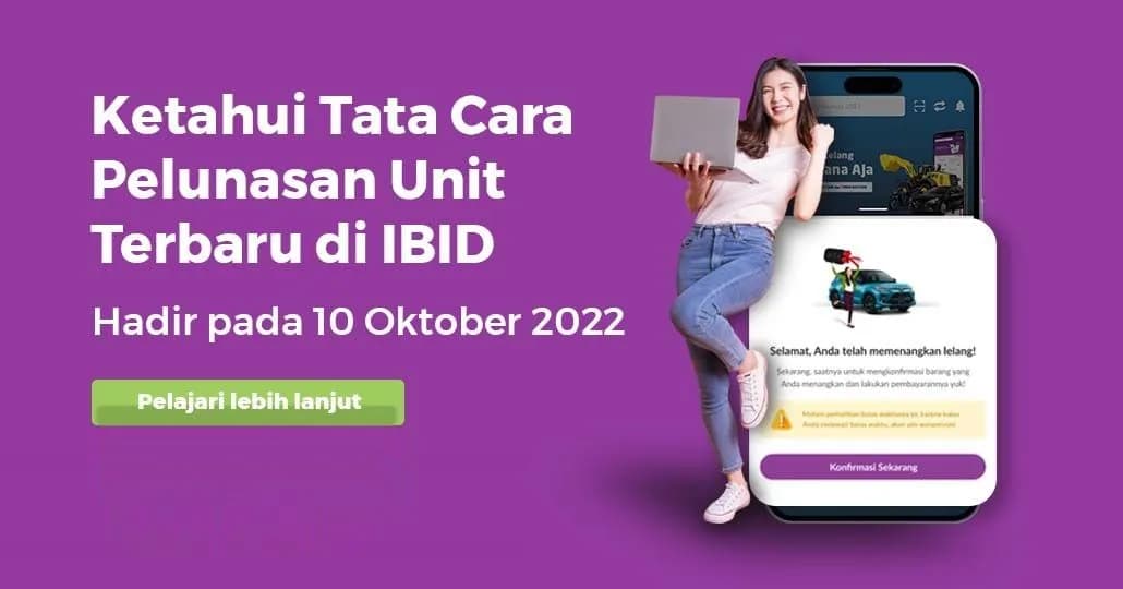 Cara Terbaru Dapatkan Konfirmasi Pemenang Lelang IBID