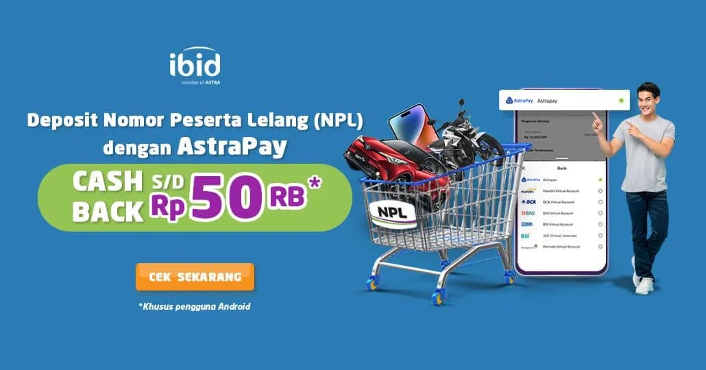 Beli NPL Pake AstraPay, Dapat Cashback Hingga Rp50 Ribu!