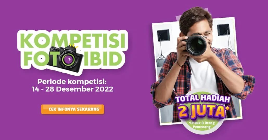 Ikuti Kompetisi Foto di IBID, Dapatkan Total Hadiah Rp2 Juta