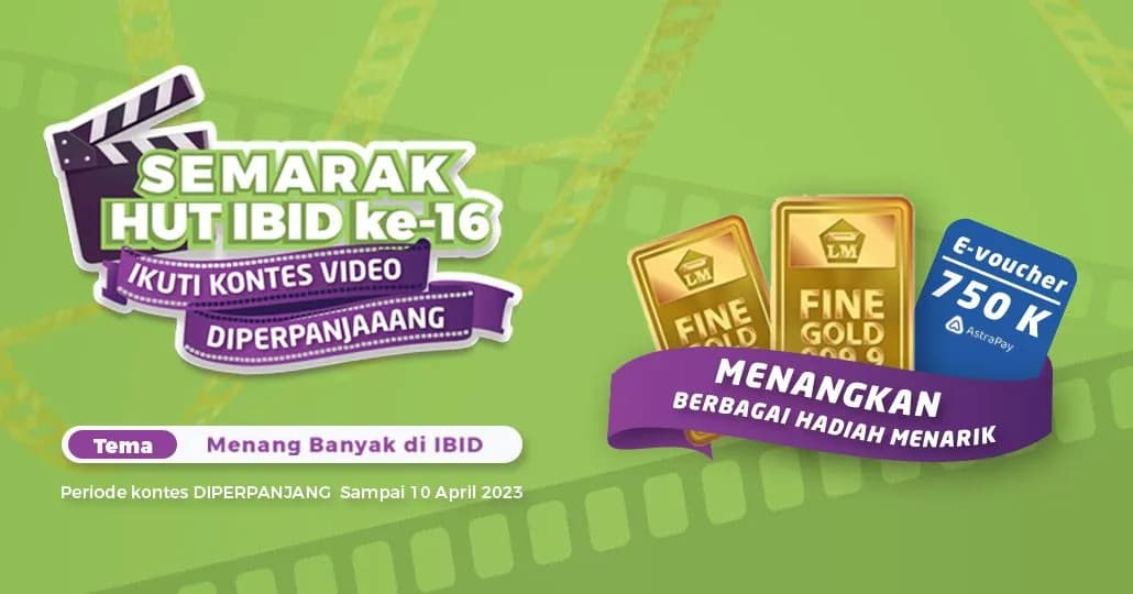 Sambut HUT Ke-16 IBID, Ikuti Kontes Video Berhadiah Menarik!