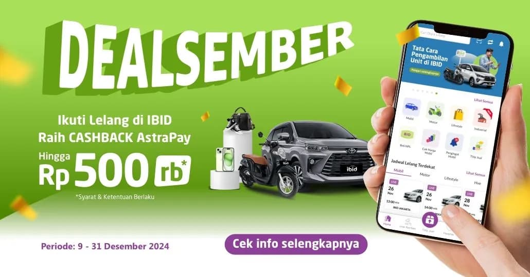 Akhir Tahun Makin Cuan, Ada Promo Dealsember di IBID!