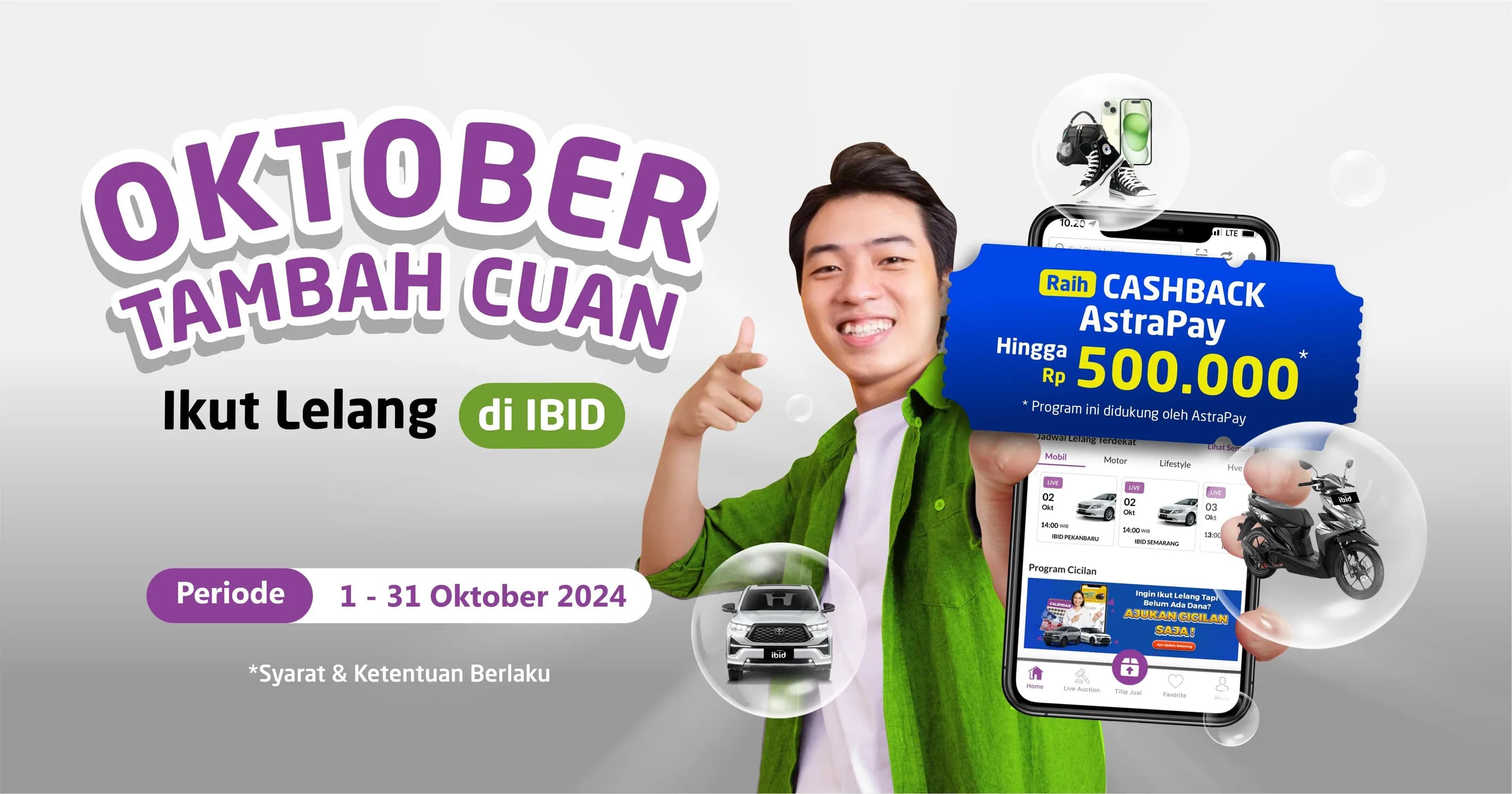 Ada Promo AstraPay di IBID, Dapatkan Saldo Ratusan Ribu!
