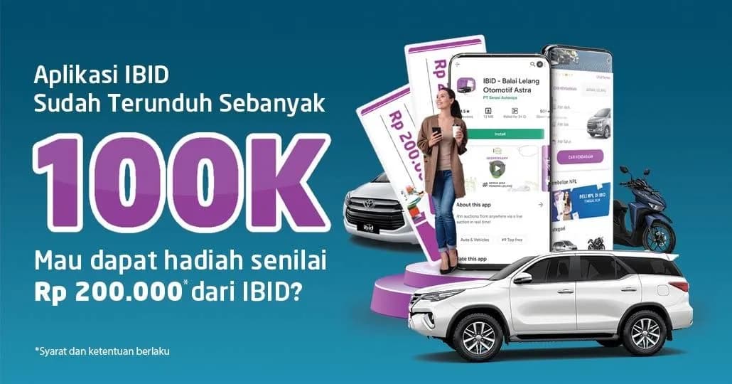 IBID 100K Download, Bawa Pulang Hadiah Menarik!
