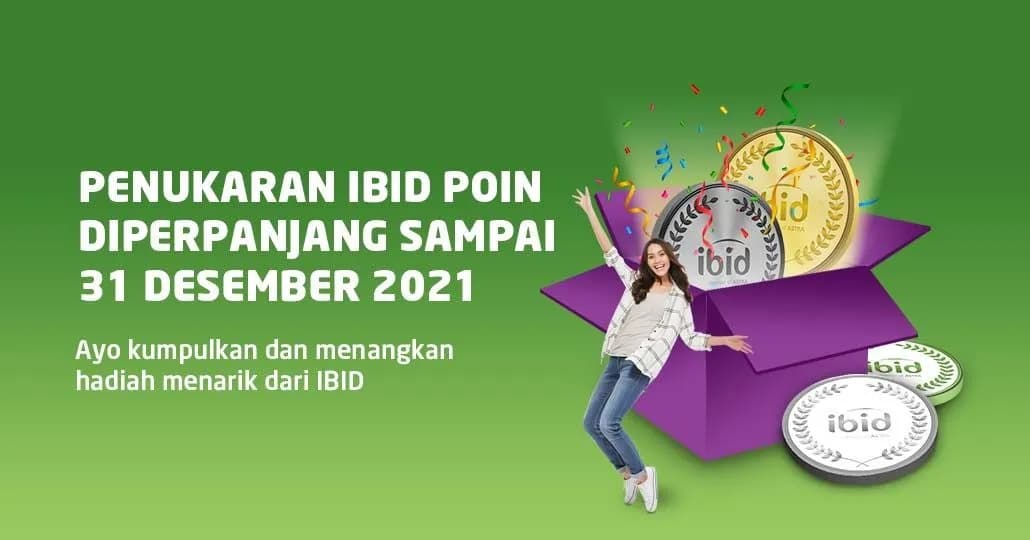 Penukaran IBID Poin Diperpanjang Sampai 31 Desember 2021