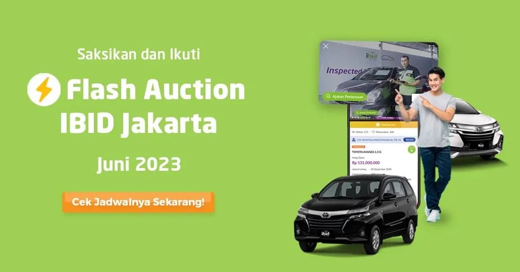 Jadwal Lelang Flash Auction IBID Jakarta Juni 2023