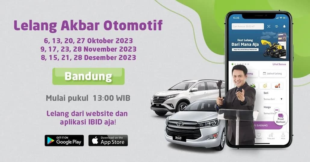 Jadwal Lelang Flash Auction IBID Jakarta Oktober 2023