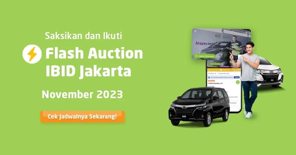 Jadwal Lelang Flash Auction IBID Jakarta November 2023