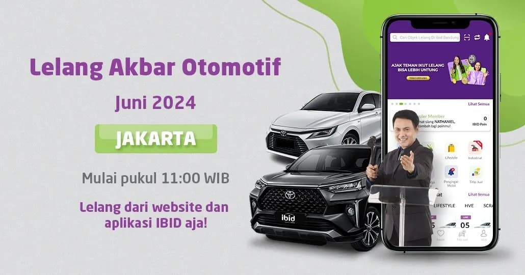 Jadwal Lelang Akbar IBID Jakarta Juni 2024